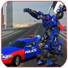 Police Limo Robot Battle icône