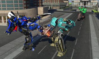 Police Limo Robot Battle screenshot 2