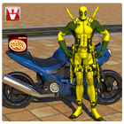 Rope Man Pizza delivery icon