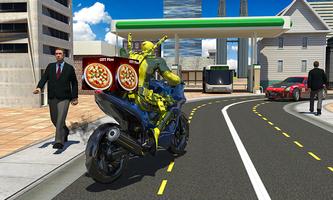 Rope Man Pizza delivery screenshot 1