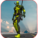Rope Man VS Superhero Robot APK