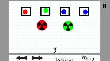 Stickman Bubble Shooter ảnh chụp màn hình 1