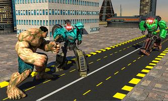 Superheroes Robot Battle syot layar 2