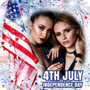 Happy Independent Day Photo Frame - 4th July Frame APK