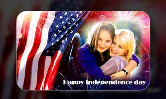 Poster Happy Independent Day Photo Frame - 4th July Frame