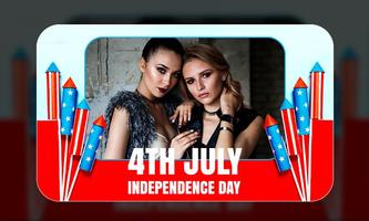 2 Schermata Happy Independent Day Photo Frame - 4th July Frame