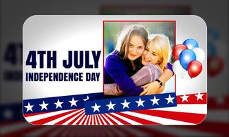 3 Schermata Happy Independent Day Photo Frame - 4th July Frame