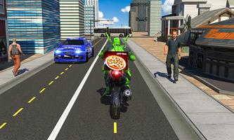 City Rope Hero Pizza Delivery screenshot 3