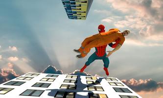 Flying Spider Hero City Rescue capture d'écran 2