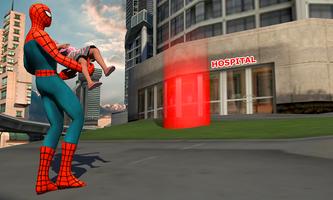 Flying Spider Hero City Rescue capture d'écran 3