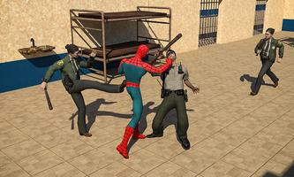 Spider Hero Jail Survival: Stealth Mission screenshot 3