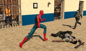 Spider Hero Jail Survival: Stealth Mission captura de pantalla 1