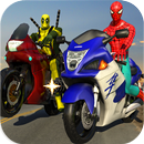 Superheroes Death Moto War APK