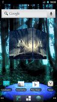 Wolf 3D Live Wallpaper FREE スクリーンショット 1