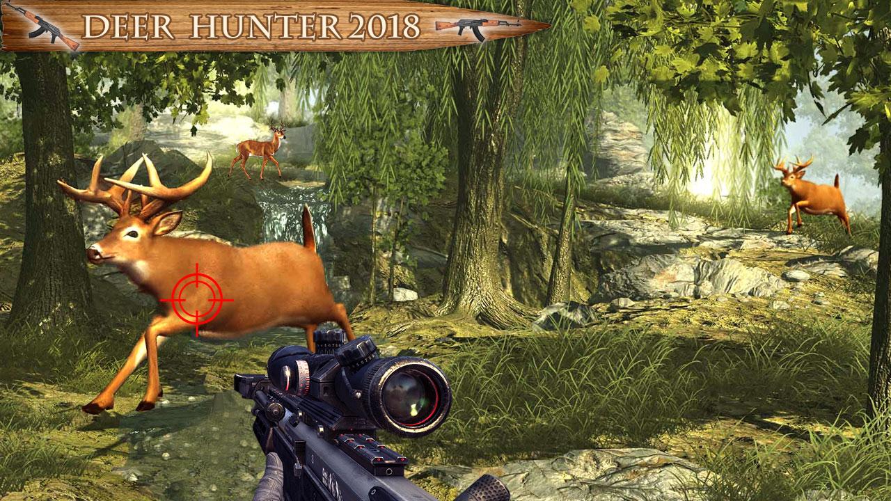 Deer Hunting Free 2018 poster.