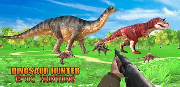 caça ao dinossauro tiro mortal
