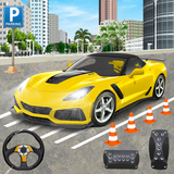 Multi-level Plaza Car Parking icon