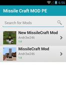 Missile Craft MOD PE الملصق