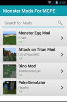 Monster Mods For MCPE capture d'écran 1