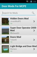 Door Mods For MCPE Affiche