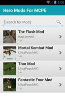 Hero Mods For MCPE ภาพหน้าจอ 1