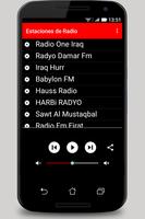 Irak Radio FM Stationen Irakische Musik mp3 Plakat