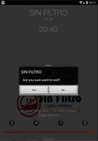 RADIO SIN FILTRO اسکرین شاٹ 3