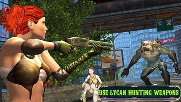 Werewolf Slayer Dark Hunter - Alien Lycan Shooter スクリーンショット 1