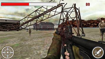 Zombie Survival Island Sniper - RPG Gun Shooter capture d'écran 1