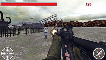 Zombie Survival Island Sniper - RPG Gun Shooter capture d'écran 2
