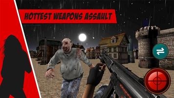 Zombie Reaper Dead Rampage 3D اسکرین شاٹ 1