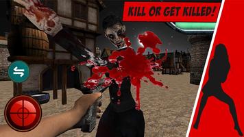 Zombie Reaper Dead Rampage 3D تصوير الشاشة 2