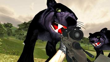 Black Panther Hunter Sniper GO постер