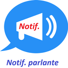 Notif parlante icône