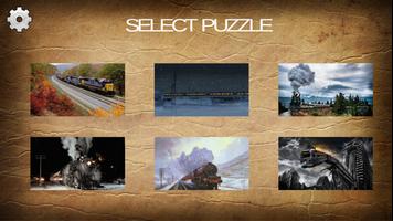 2016 Train Jigsaw Puzzles imagem de tela 1