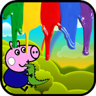 Painting Peppy the Pig আইকন