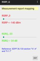 RSRP/RSRQ report mapping ポスター