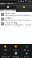 RSS Feed Submitter Lite screenshot 1