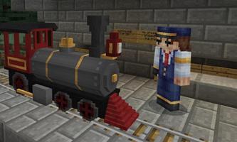 Mod Train for MCPE الملصق