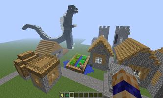 Mod Big Godzilla for MCPE постер