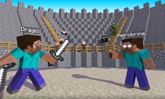 Herobrine Mod for MCPE poster