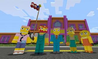 Map Simpson for MCPE ポスター