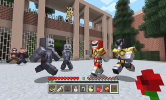 Poster Mod Power Rangers For mcpe