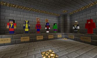 Poster Mod Project Superhero for MCPE