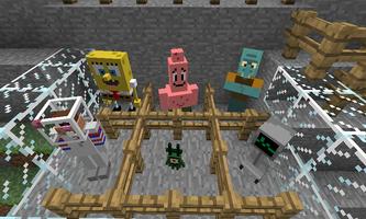 Mod SpongeBob  for MCPE imagem de tela 1