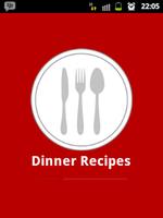 Dinner Recipes Apps Affiche