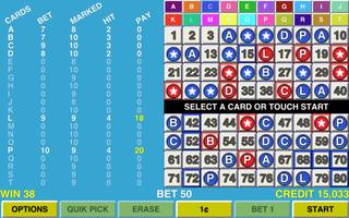 Keno 20 MultiCard Vegas Casino screenshot 2