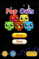 pop owls-crazy pop super star-poster