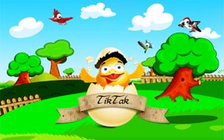 Tik Tak - saving chicks game poster