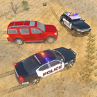 Offroad Jeep Prado Driving - Police Chase Games icône